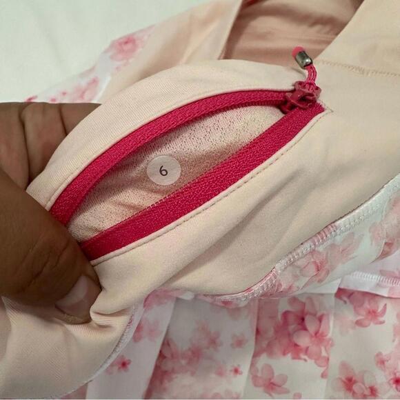 NWOT Lululemon PACE SETTER SKIRT Frangipani Pink RARE - Picture 3 of 3